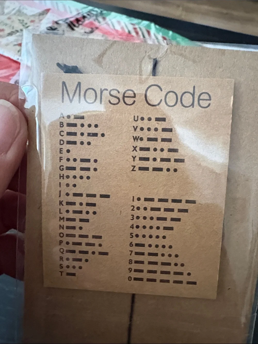 Morse Code 